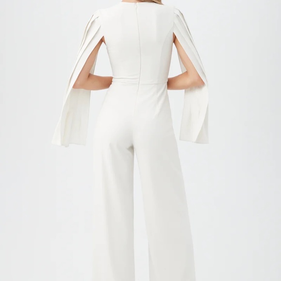 Trina Turk Winter White Jumpsuit - Picture 2 of 2